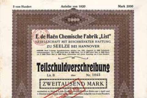 Schuldverschreibung